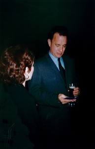 With Tom Hanks